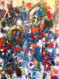 Acryl auf Leinwand 60 x 80 cm