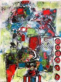 Acryl auf Papier