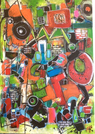 Acryl auf Leinwand 50 x 70 cm