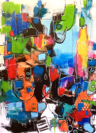 Acryl auf Leinwand 50 x 70 cm
