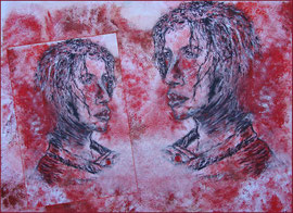 L'ENCHAÎNÉE - 50 X 65 - 2002