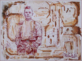 Papy Bretelle  -  44 x 60  -  2013