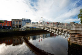 Irland - Dublin Ha' penny Bridge