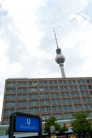 Berlin - Alexanderplatz und Fernsehturm