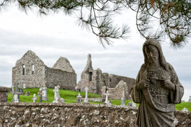 Irland - Kloster Clonmacnoise