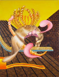 9 Million Babe, 2025 / Öl auf Leinwand / 175x135 cm