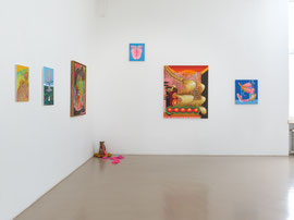 Gibt es den Mond, wenn niemand hinsieht?, Thomas Rehbein Galerie, Köln, Foto: Simon Vogel