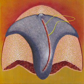 ohne Titel, 2018 / Öl auf Leinwand / 35x35 cm