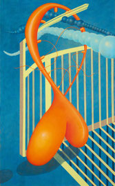 Nordish, 2024 / Öl auf Leinwand / 160x100 cm
