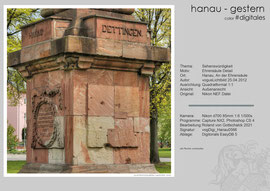 Hanau bunt - Ehrensäule