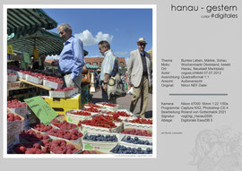 Hanau bunt - Marktplatz Wochenmarkt