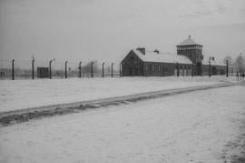 Auschwitz 2: gates to extermination chambers