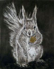 "Nuts about you", Kohle, Goldblatt, 750 Euro