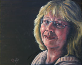 "Meine Mutter", Öl auf Leinwand, 50 x 40 cm