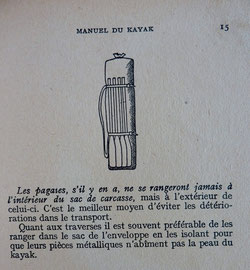 MAHUZIER, Manuel du kayak, éd. de la revue Camping, 1945 (Héritage Canoë Bois)
