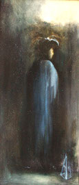 La progression - huile sur toile (77x33)