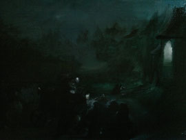 Le messager - 61 x 35 – 2014