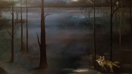 Entre chien et loup - 92 x 60 -  2016