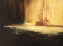 L'approche - huile sur toile (92x73)