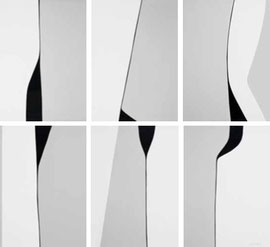 Varianti B/3, 1972 - collage cm 50 x 70 (serie 6 collage)