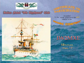 Contest INORC 2012 de IW2MXE