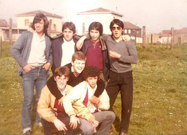 Foto 5-Antes del partido contra el Cimadevilla-Medina,Carlos Gil,Alberto,Chacon,Galan,Pablo, Cue-II