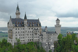 Schloss Neuschwanstein, Blick von der Marienbrücke