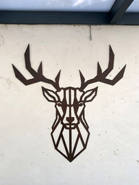 un cerf origami
