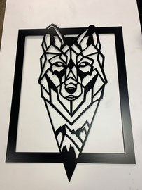 le loup en tableau