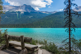 am wunderschönen Emerald Lake 