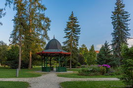 im Stadtpark von Český Krumlov