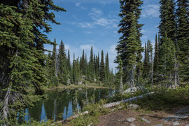 Heater Lake von oben