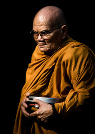 Mönch in Huế