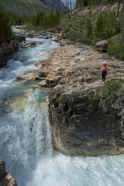 am Marble Canyon im Kootenay National Park