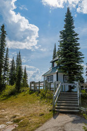 der Fire Lookout, 1927 gebaut, in Betrieb bis 1988