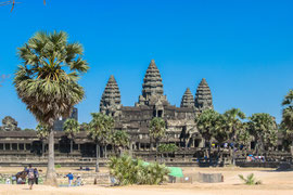 Angkor Wat, die bekannteste Tempelanlage in der Region Angkor in Kambodscha