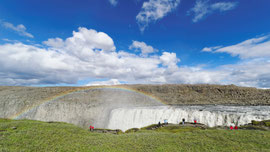 Dettifoss - nachmittags an der Westseite 