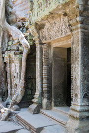 Portal im Ta Prohm Tempel