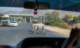 Mautstelle am NH27 (National Highway No 27)