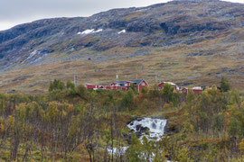 bei Katterjåkk, kurz vor der Grenze zu Norwegen