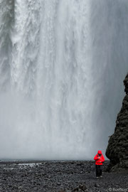 beim Skogafoss
