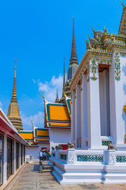 Wat Pho im Zentrum der historischen Altstadt von Bangkok
