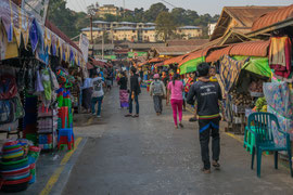 Alle fünf Tage findet in Kalaw ein Markt statt. 