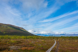 auf dem Njakajaure-Trail 