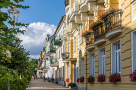 unterwegs in Františkovy Lázně (Franznsbad)