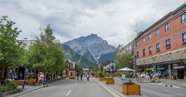 Banff, früher ein Geheimtipp, heute Ziel von Touristenmassen aus aller Welt