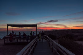 Sonnenuntergnag an der Ponta da Piedade