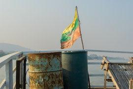 auf dem Irrawaddy unterwegs nach Mandalay