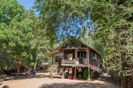 in einem Dorf im Mon State im südlichen Myanmar