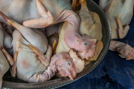 Frischware auf dem Nan Pan Market